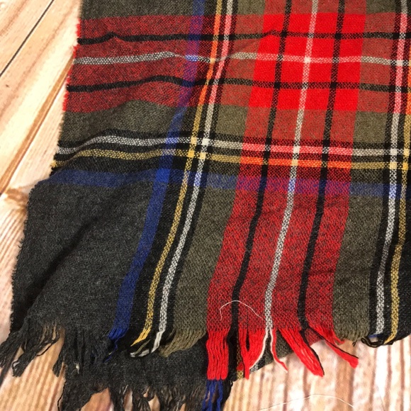 J. CREW SCARF SQUARE BLANKET SCARF - Picture 5 of 7